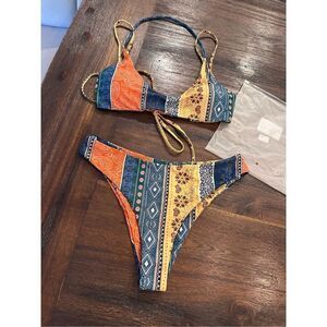Zaful boho bikini, NWT